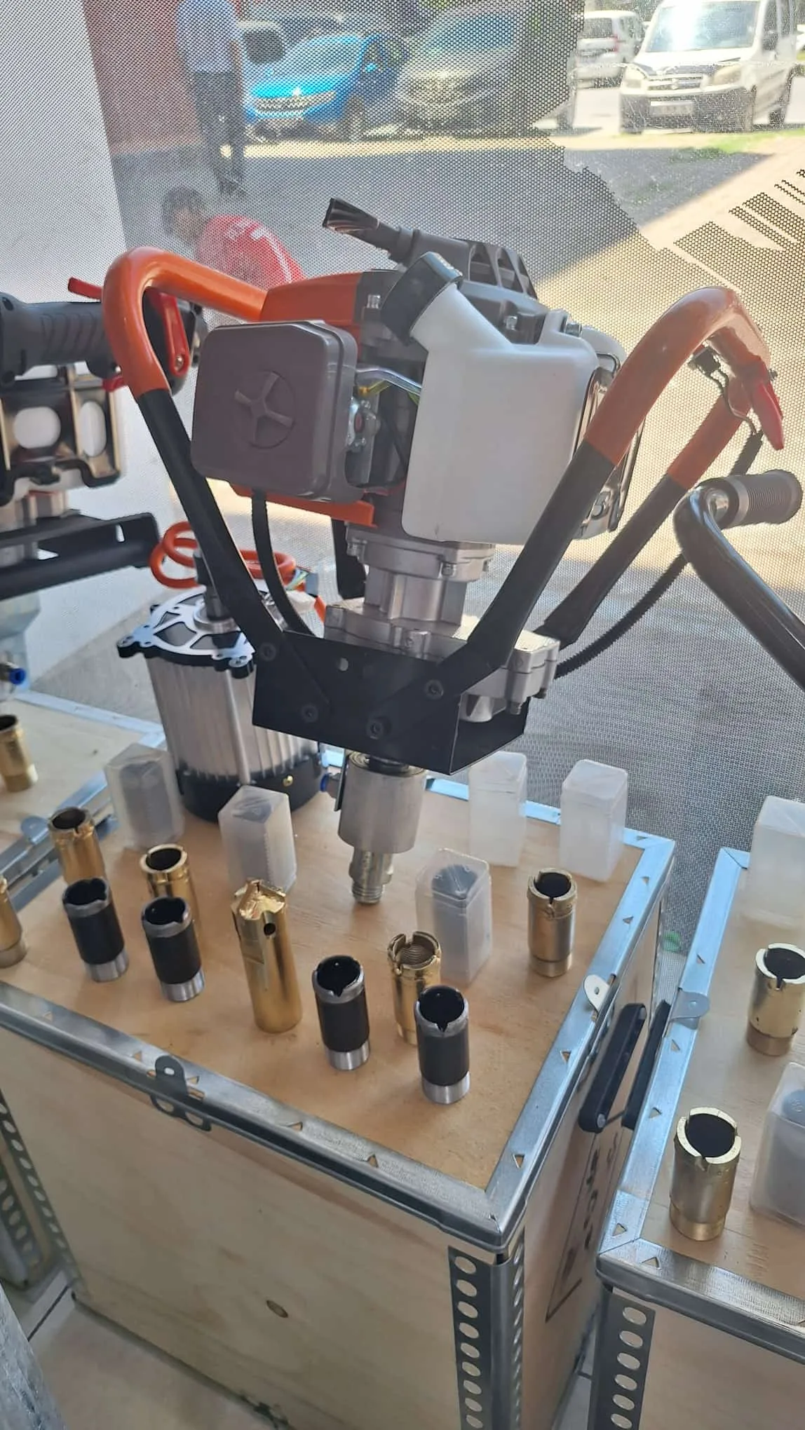 Karot ve El Sondaj Makinesi 5,5 Hp Profesyonel Güçlü Motoru
