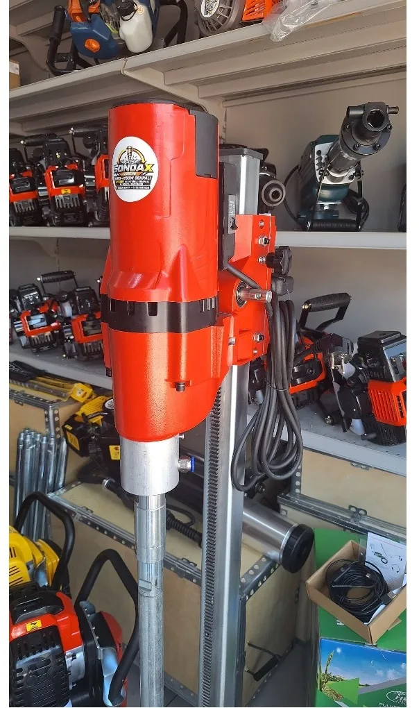 Elektrikli Karot ve Sondaj Makinesi Sehpalı Profesyonel 5Mt. Set